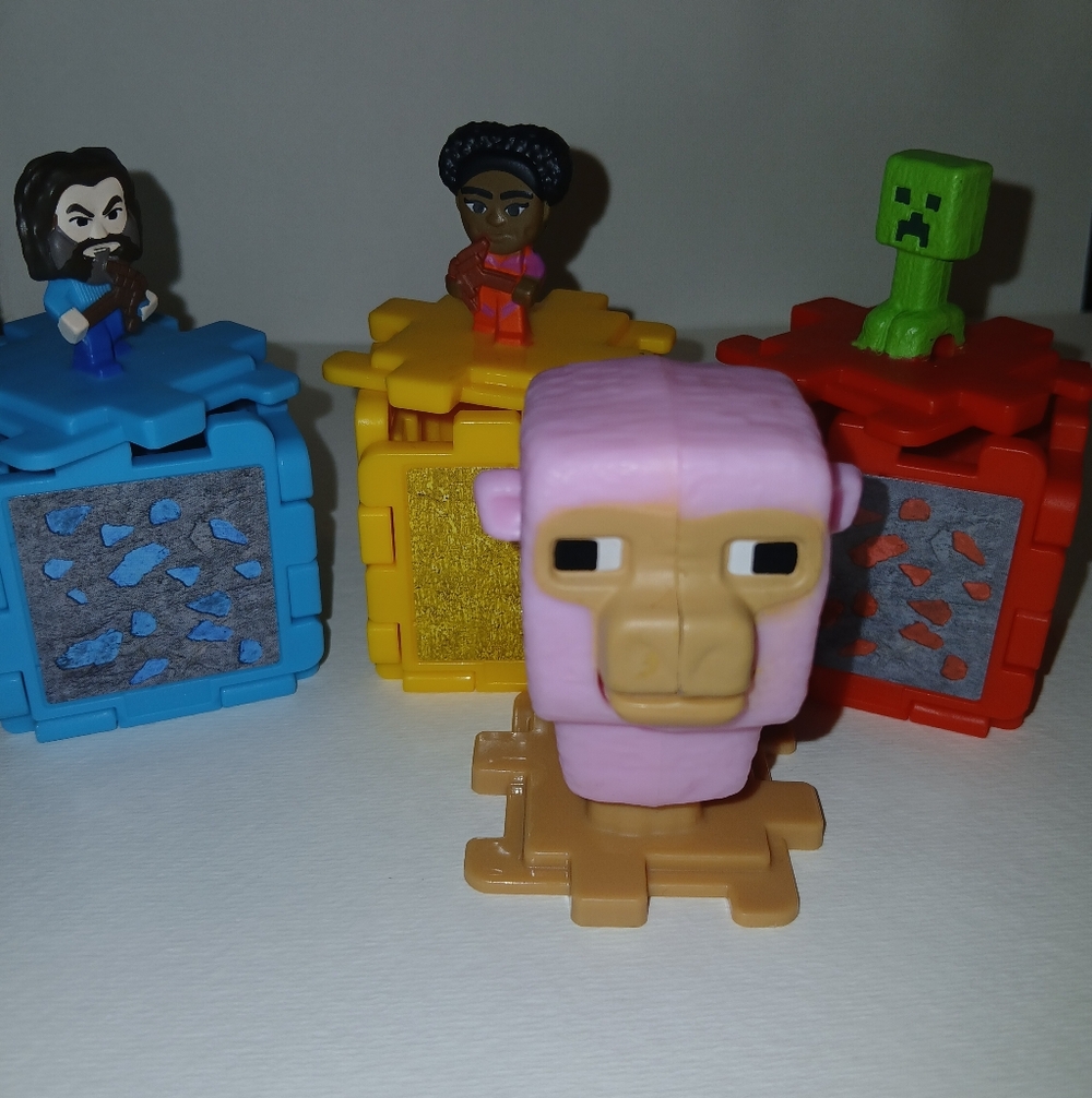 McDonald's | Set of 4 Happy Meal Minecraft Movie Toys 2025
